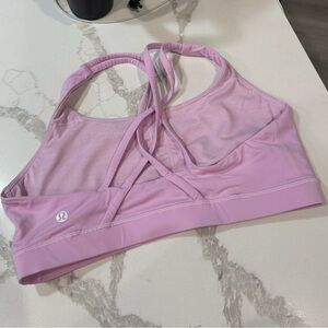 lululemon athletica Vita Pink Energy Bra Sports Bra 10